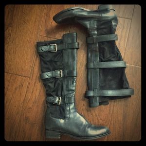 Cole Haan 8 1/2 wide calf leather boots